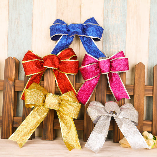 Christmas ribbon decoration bow