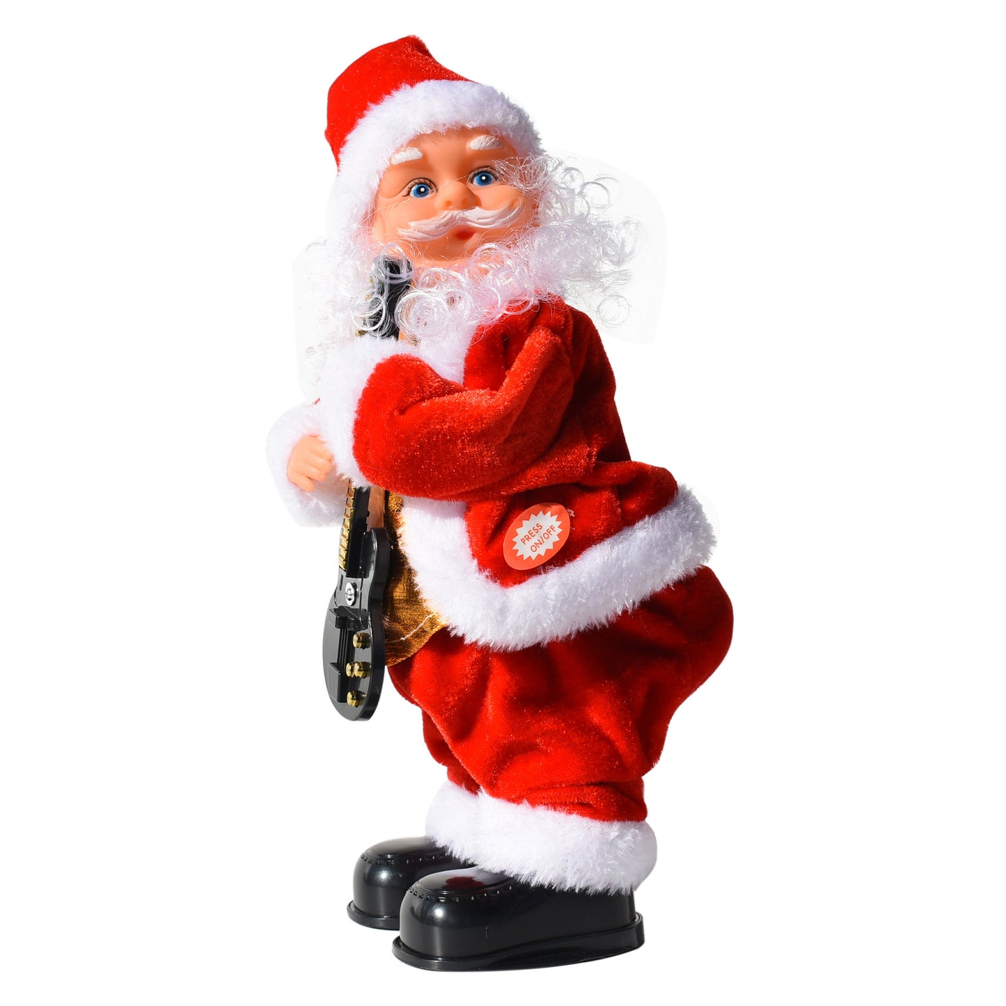 Shaking hip music Santa electric Christmas ornament